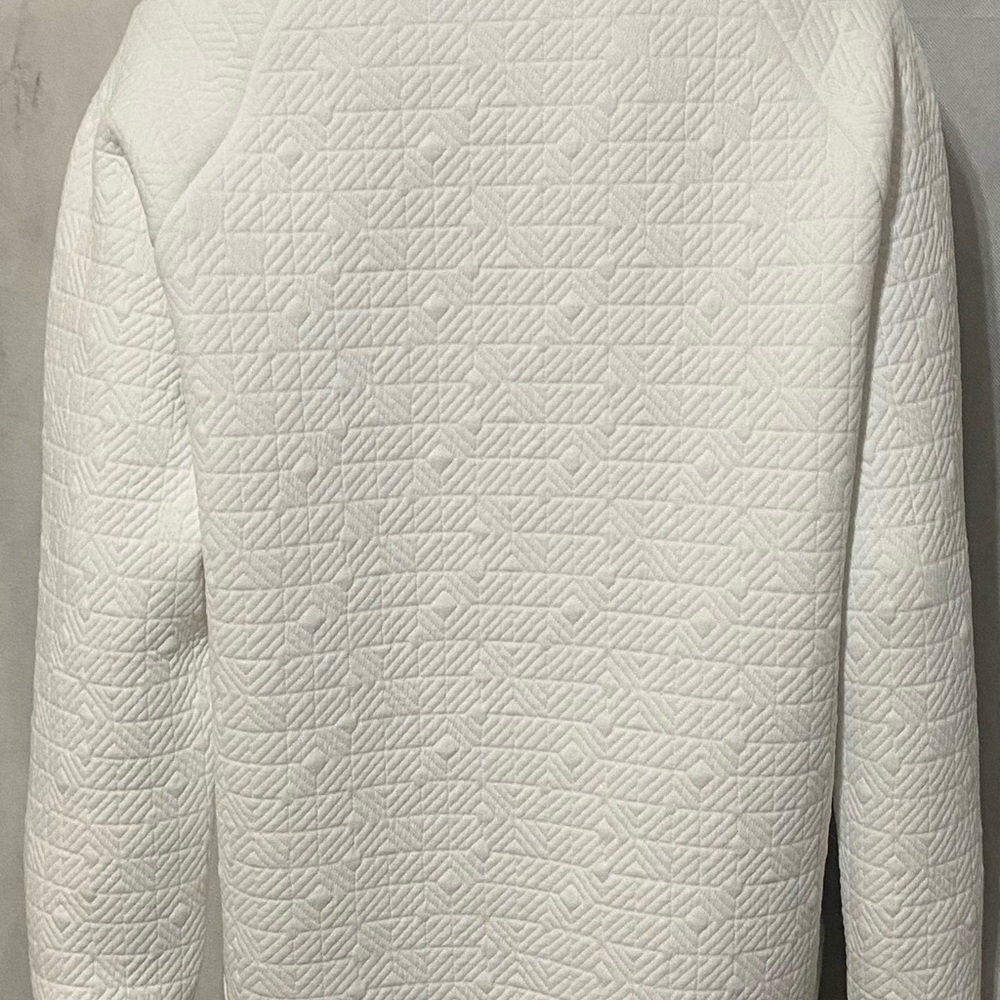 Athleta Jacquard Elevation Pullover In White-Small - image 6